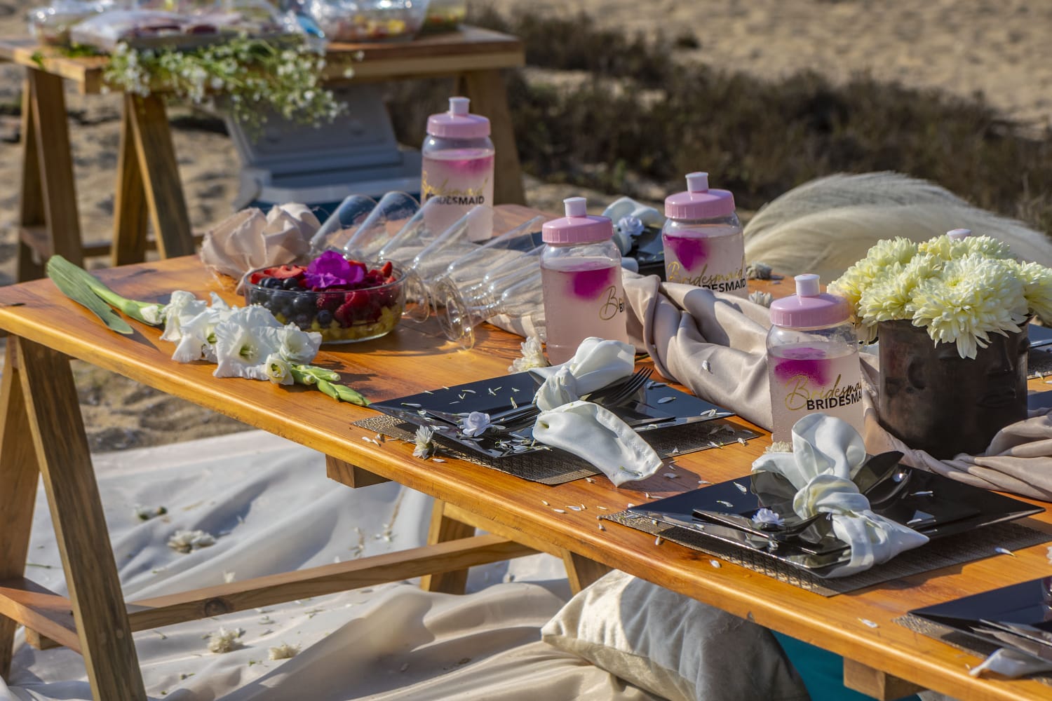 Bridesmaid Setup